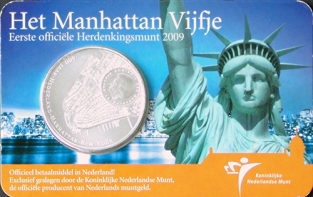 Manhattan Vijfje 2009 Coincard